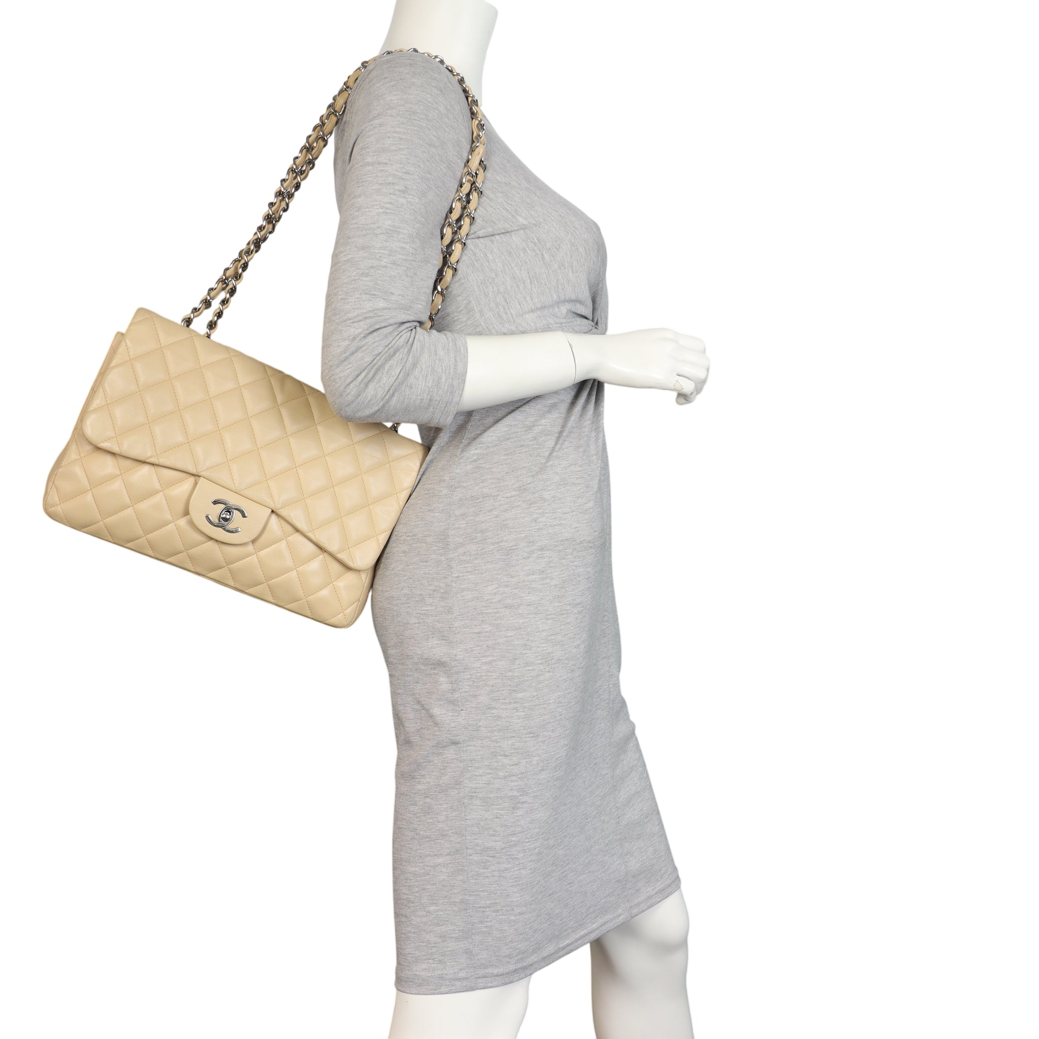 Chanel Classic Single Flap Jumbo Lambskin