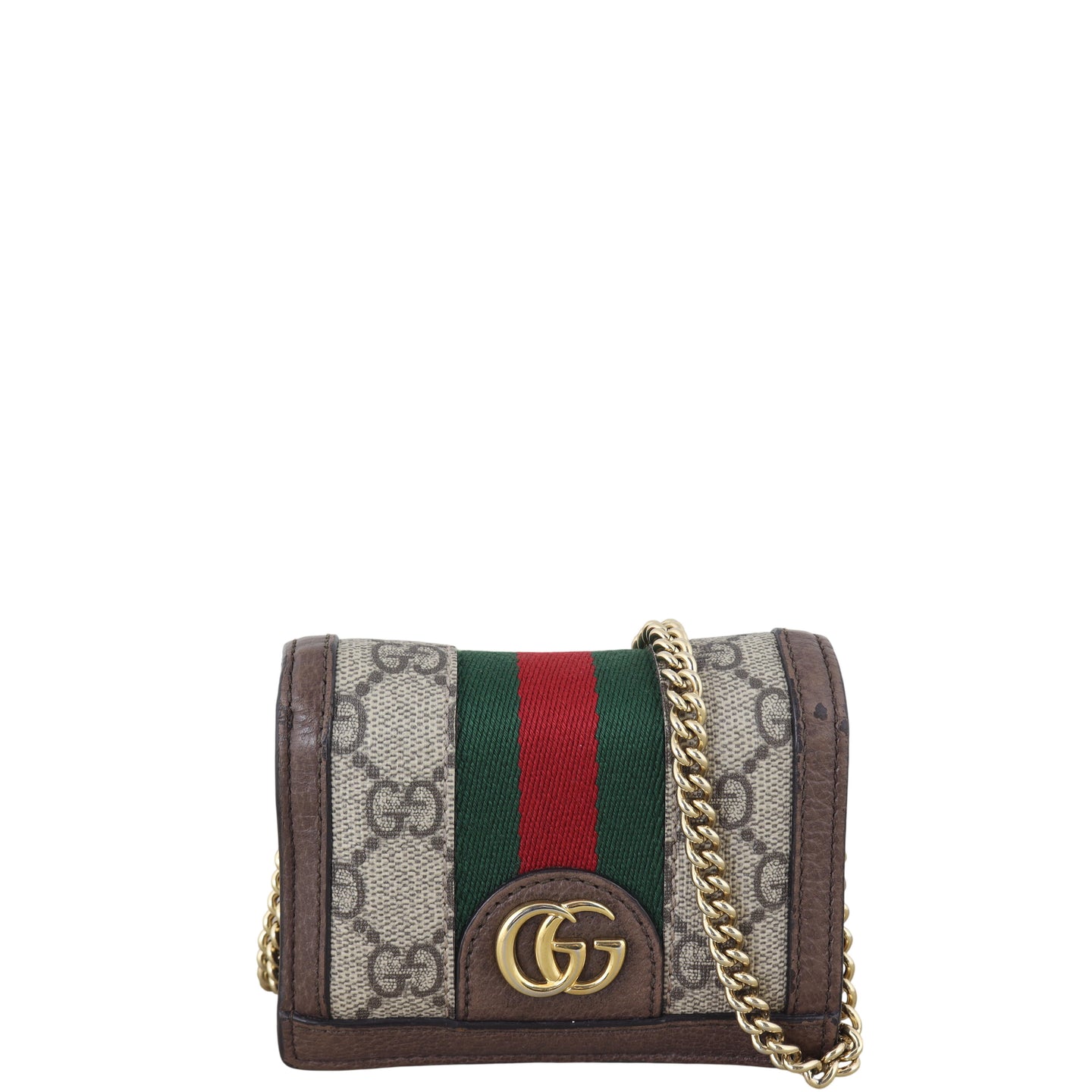 Gucci Ophidia GG Supreme Mini Chain Wallet