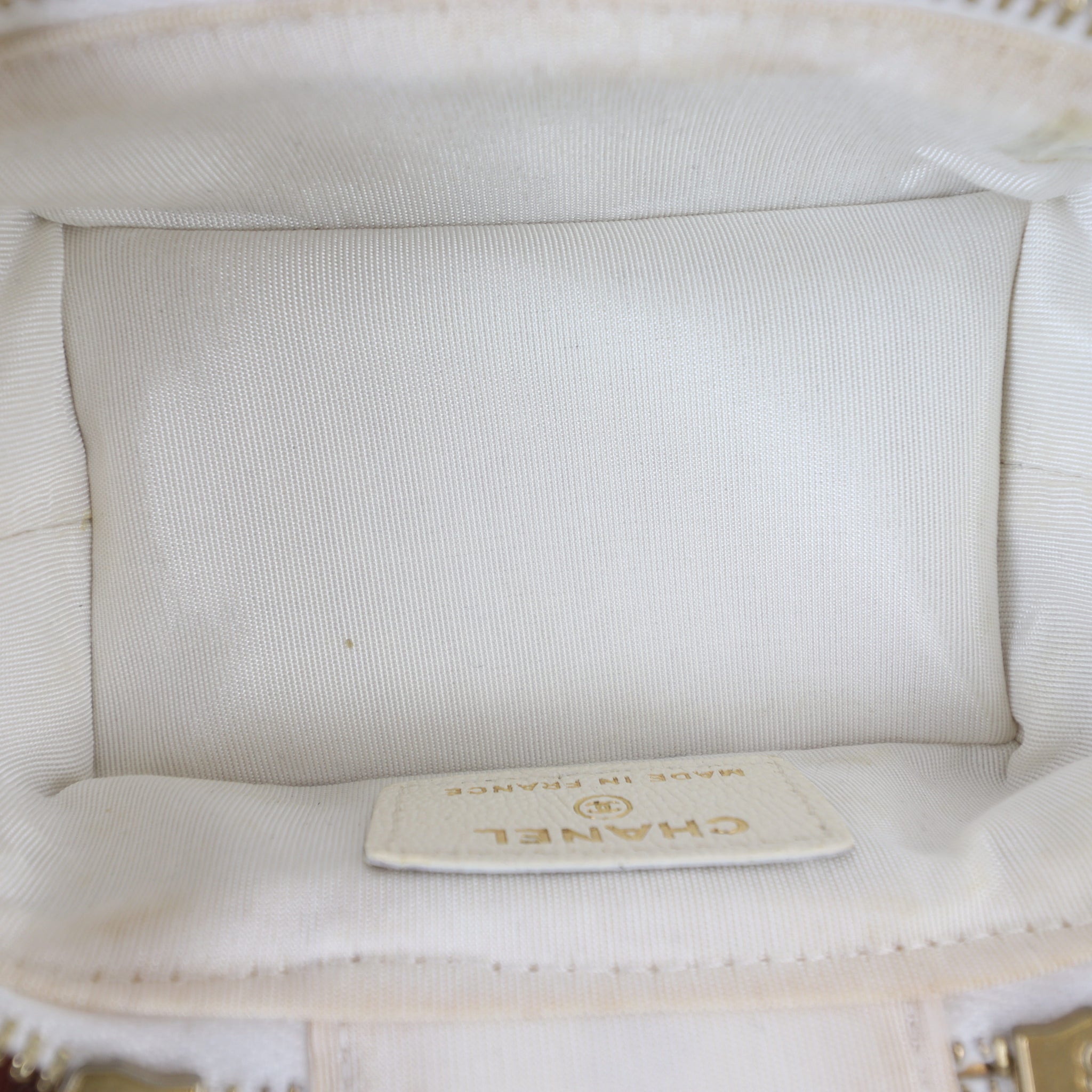 Chanel Top Handle Vanity Case Chain Bag Mini
