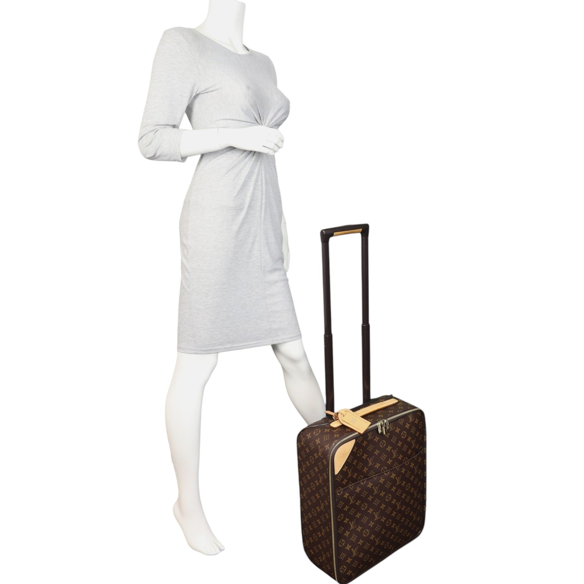 Louis Vuitton Pegase 45 Suitcase Monogram