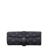 Louis Vuitton 3 Watch Case Monogram Eclipse
