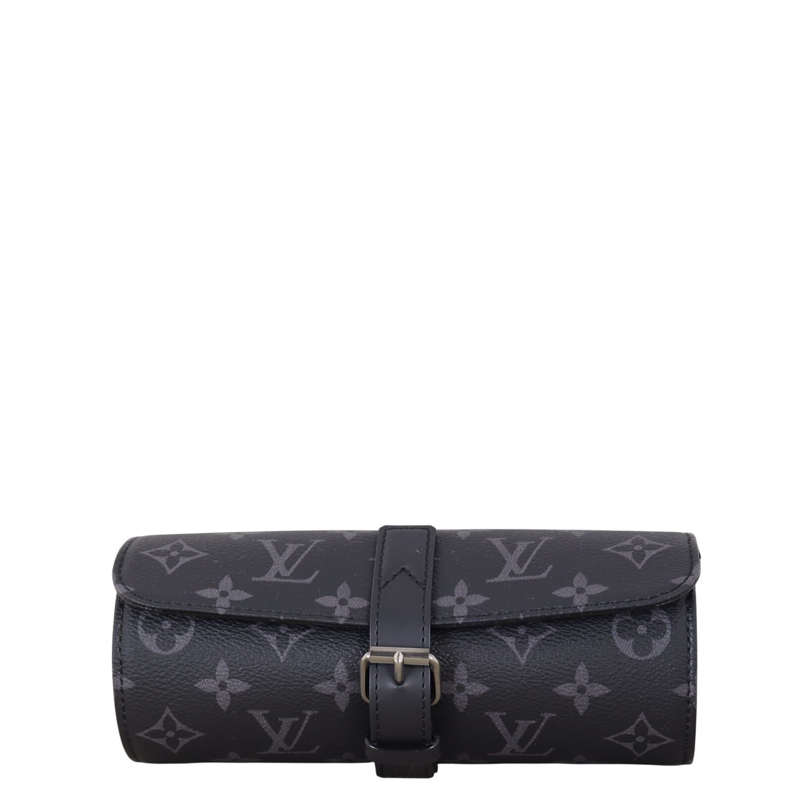 Louis Vuitton 3 Watch Case Monogram Eclipse