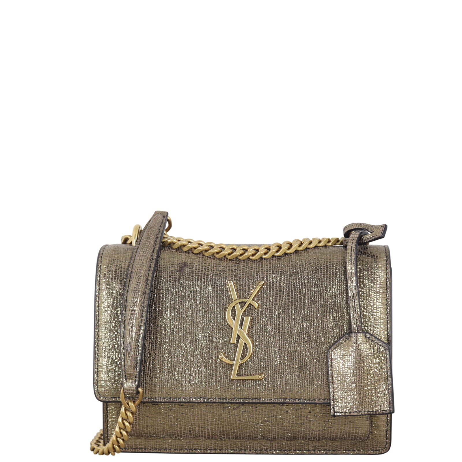 Saint Laurent Sunset Mini Metallic
