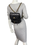 Chanel Duma Quilted Backpack Vintage