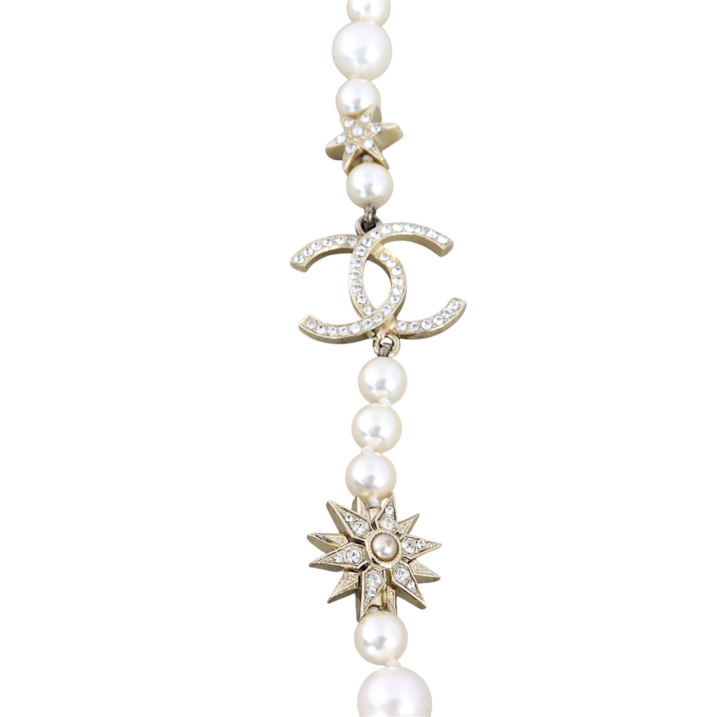 Chanel Pearl Long Necklace