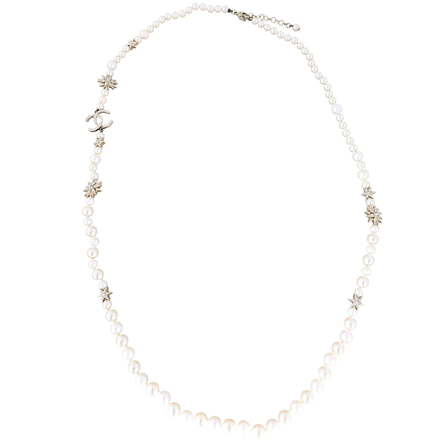 Chanel Pearl Long Necklace