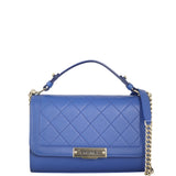 Chanel Label Click Flap Bag