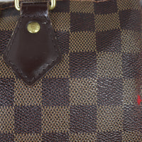 Louis Vuitton Speedy 25 Bandouliere Damier Ebene