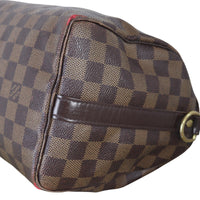 Louis Vuitton Speedy 25 Bandouliere Damier Ebene