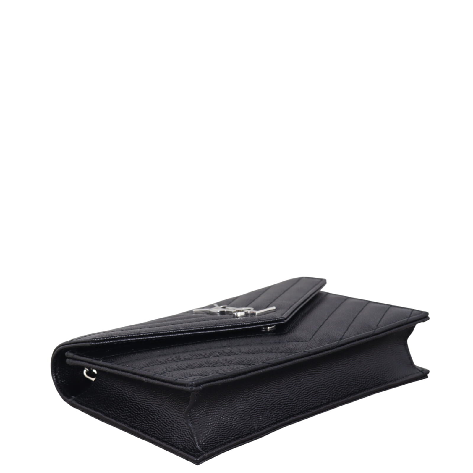 Saint Laurent Cassandre Envelope Chain Wallet