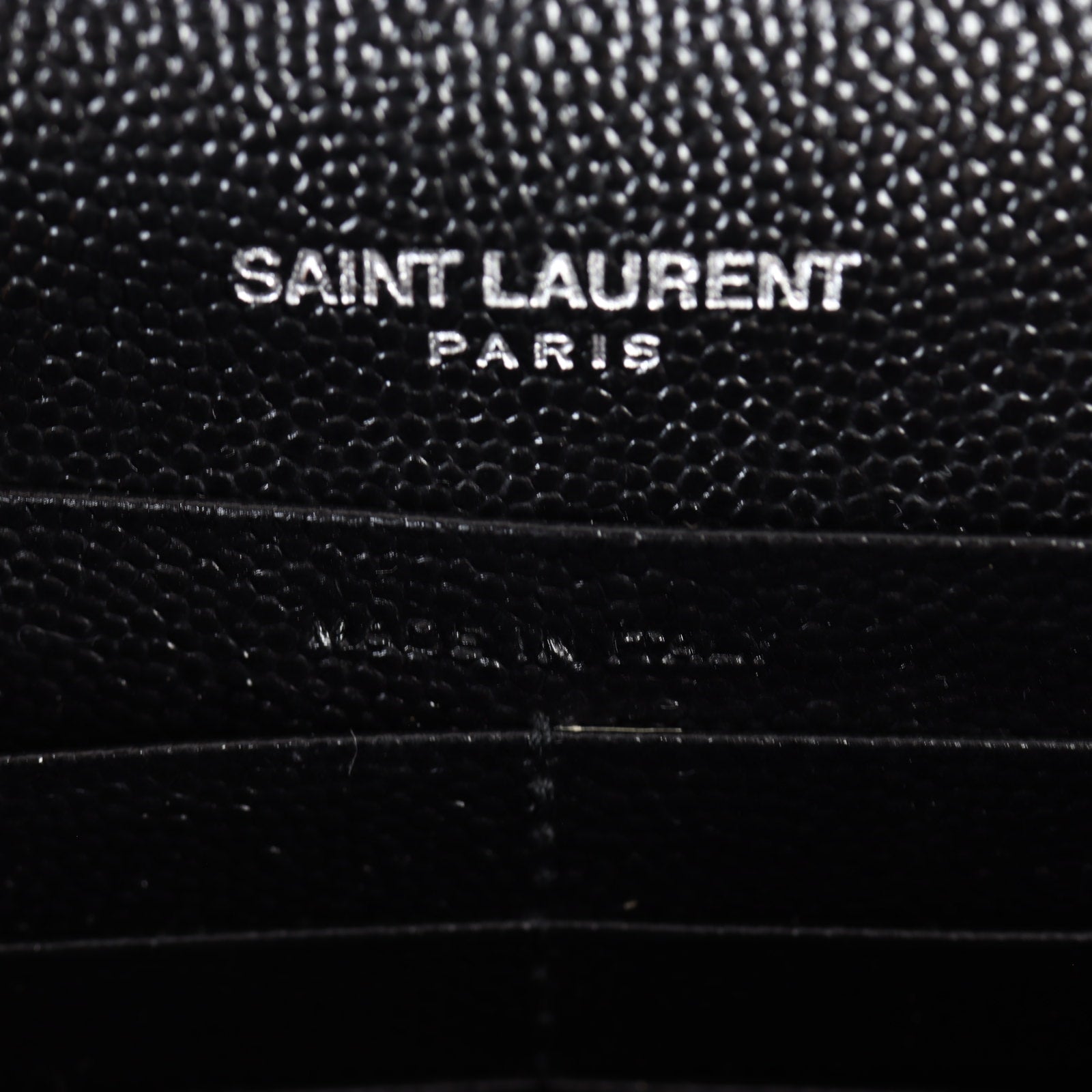 Saint Laurent Cassandre Envelope Chain Wallet