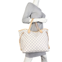 Louis Vuitton Neverfull MM Damier Azur