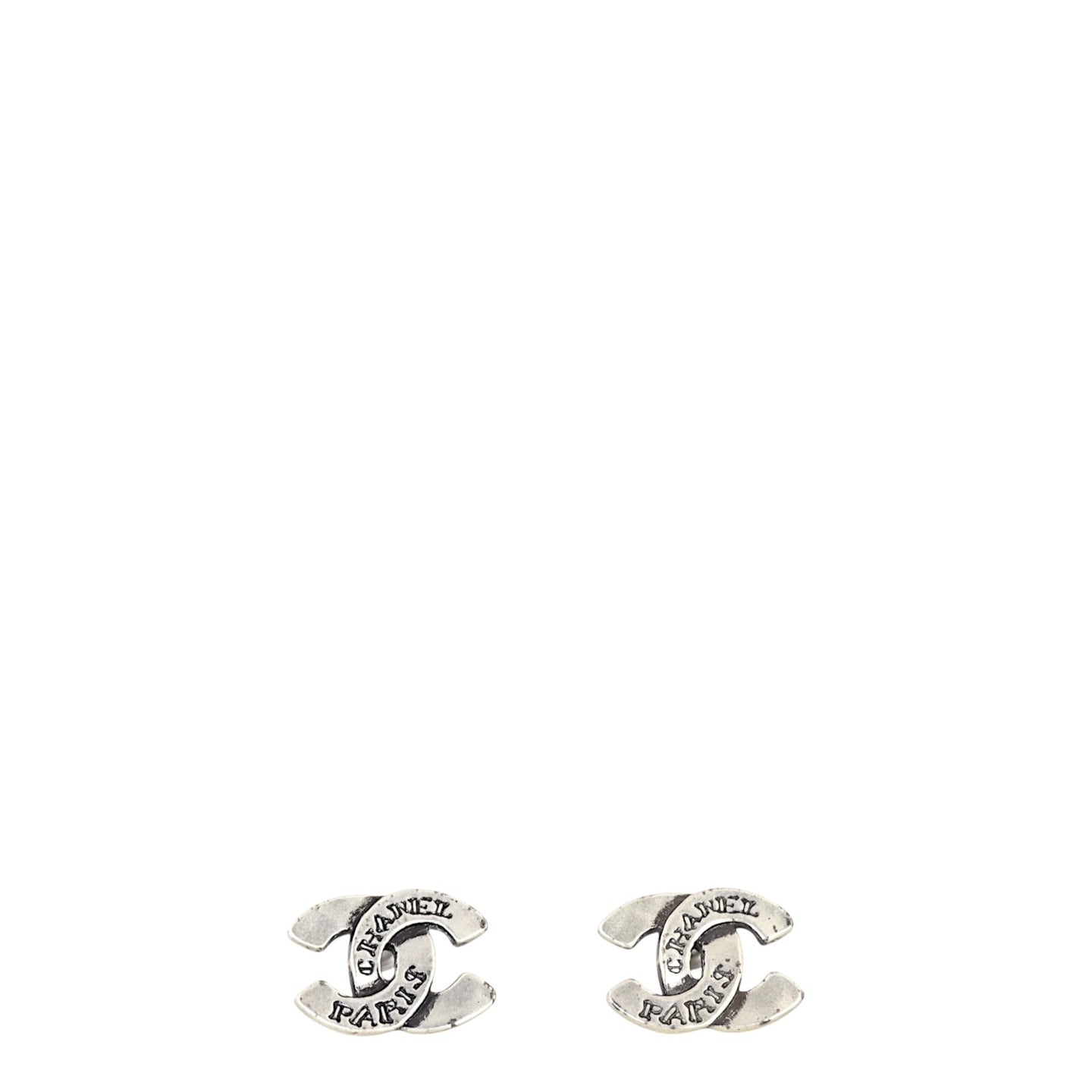 Chanel CC Stud Earrings