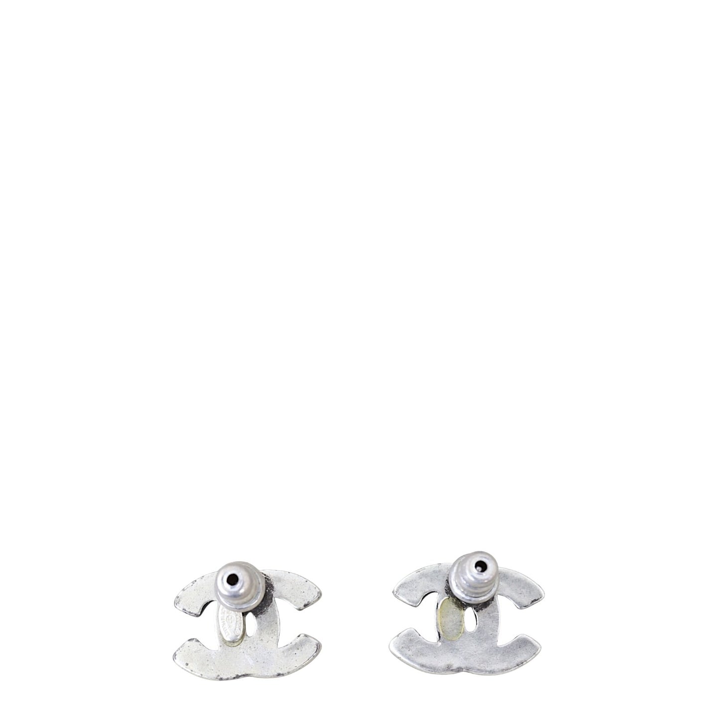 Chanel CC Stud Earrings