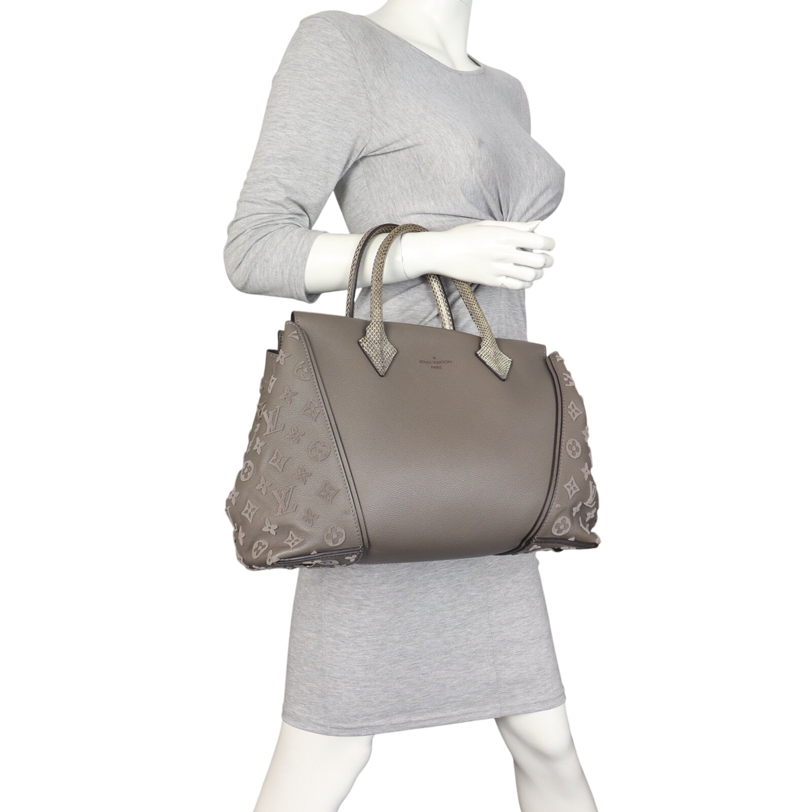 Louis Vuitton W Tote PM Monogram Tufted