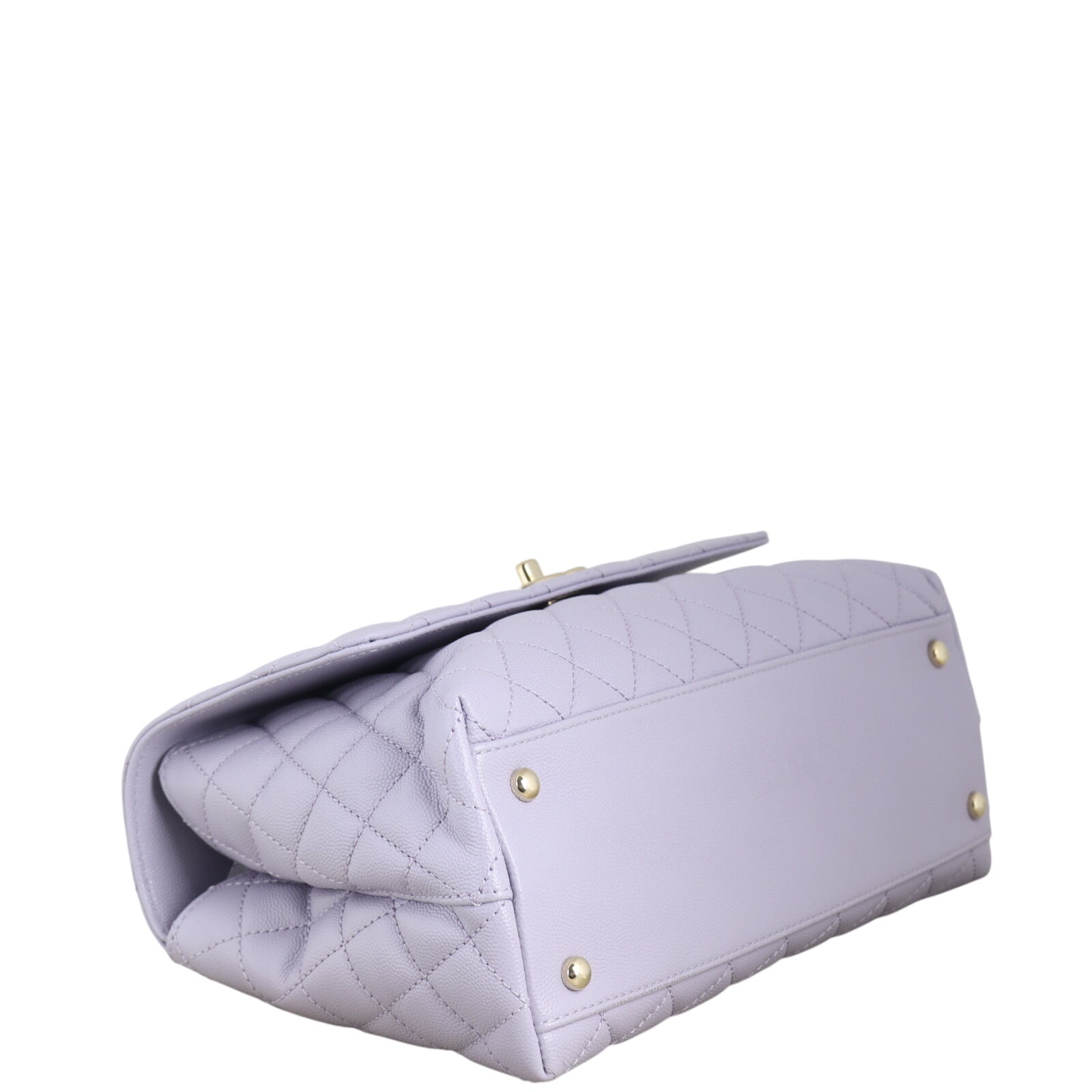 Chanel Coco Top Handle Flap Bag Medium
