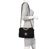 Chanel 19 Tweed Flap Bag Medium