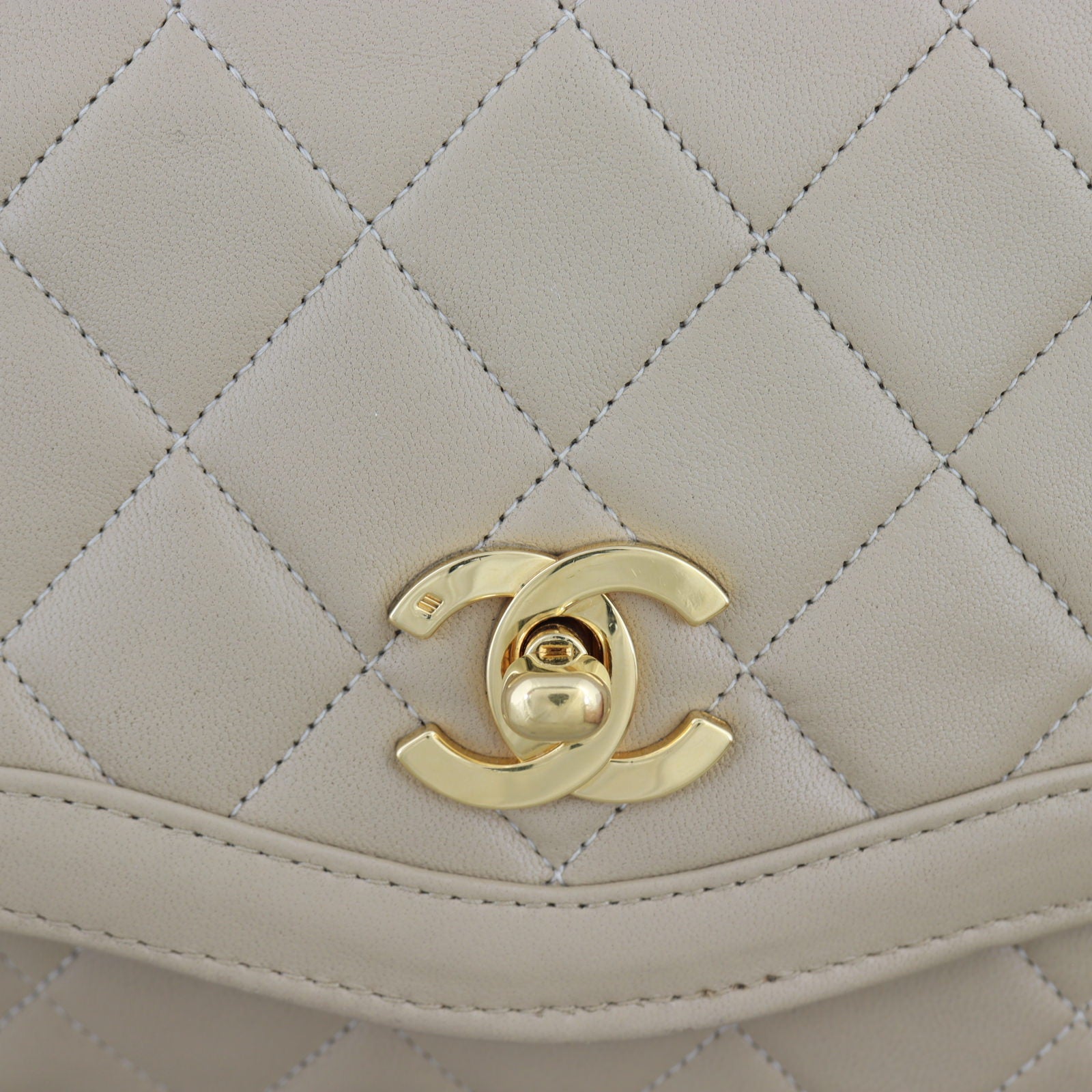 Chanel Vintage Diana Flap Bag with Wallet