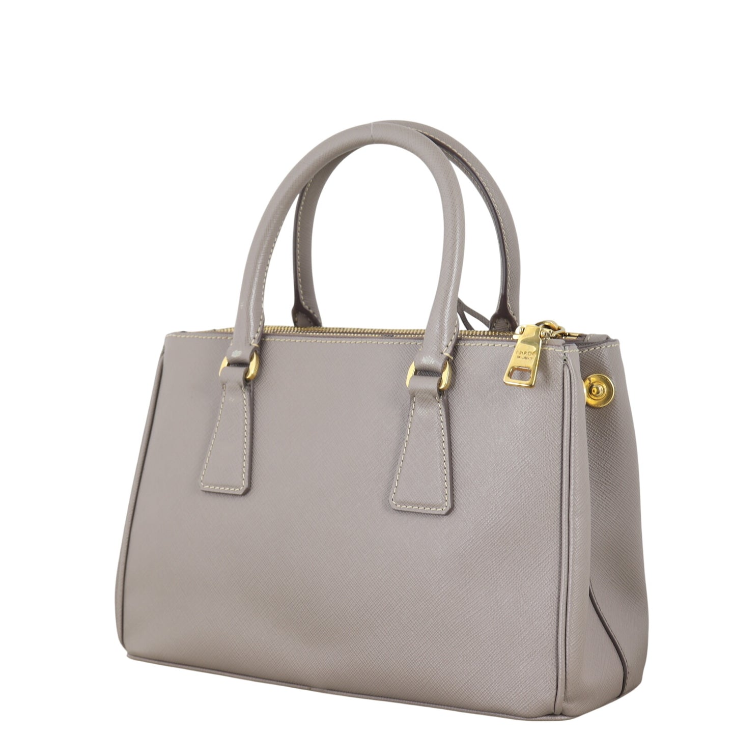 Prada Saffiano Lux Galleria Double Zip Tote Mini