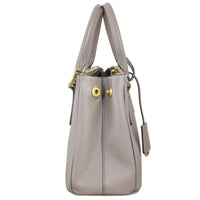 Prada Saffiano Lux Galleria Double Zip Tote Mini