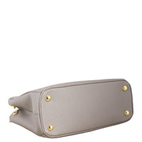 Prada Saffiano Lux Galleria Double Zip Tote Mini
