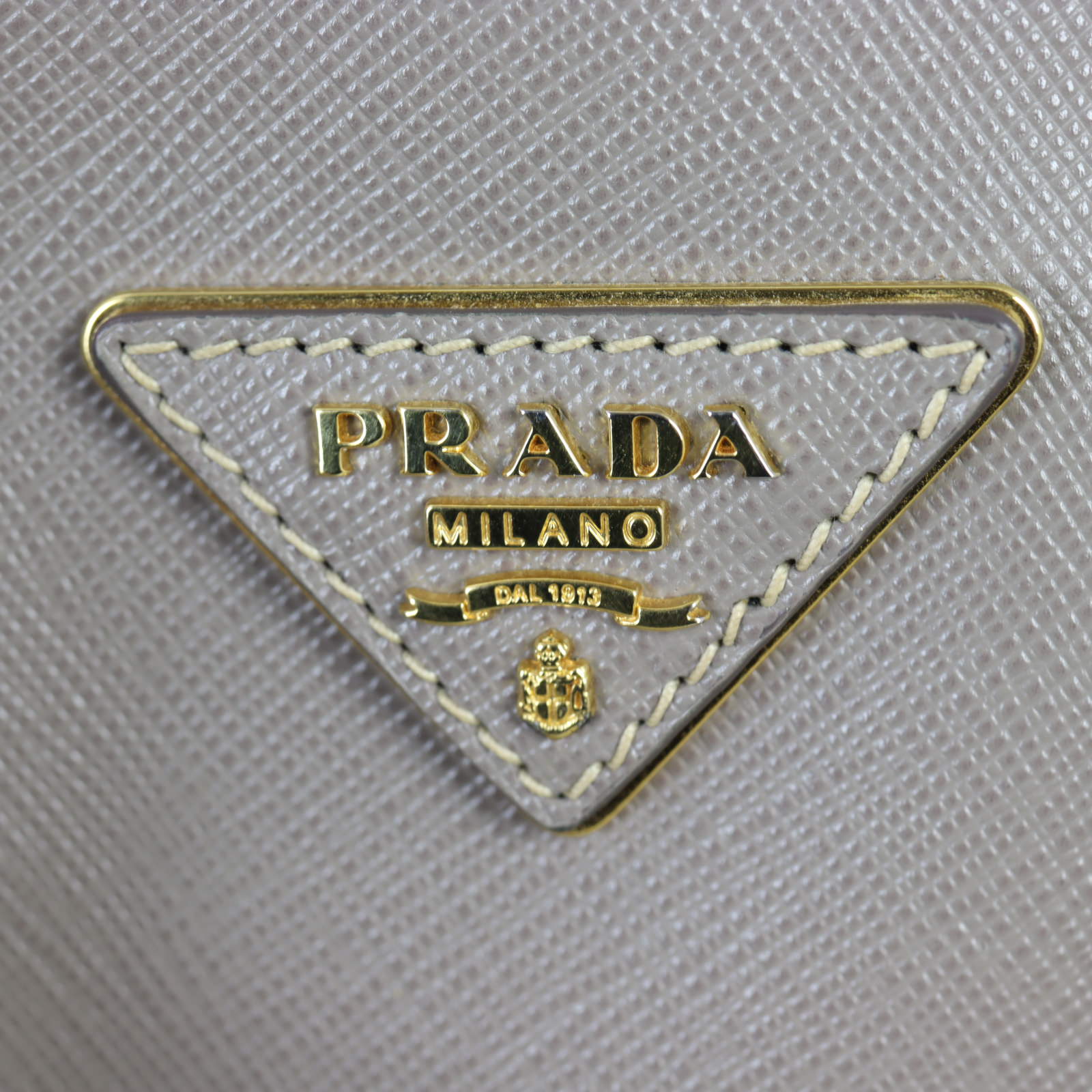 Prada Saffiano Lux Galleria Double Zip Tote Mini