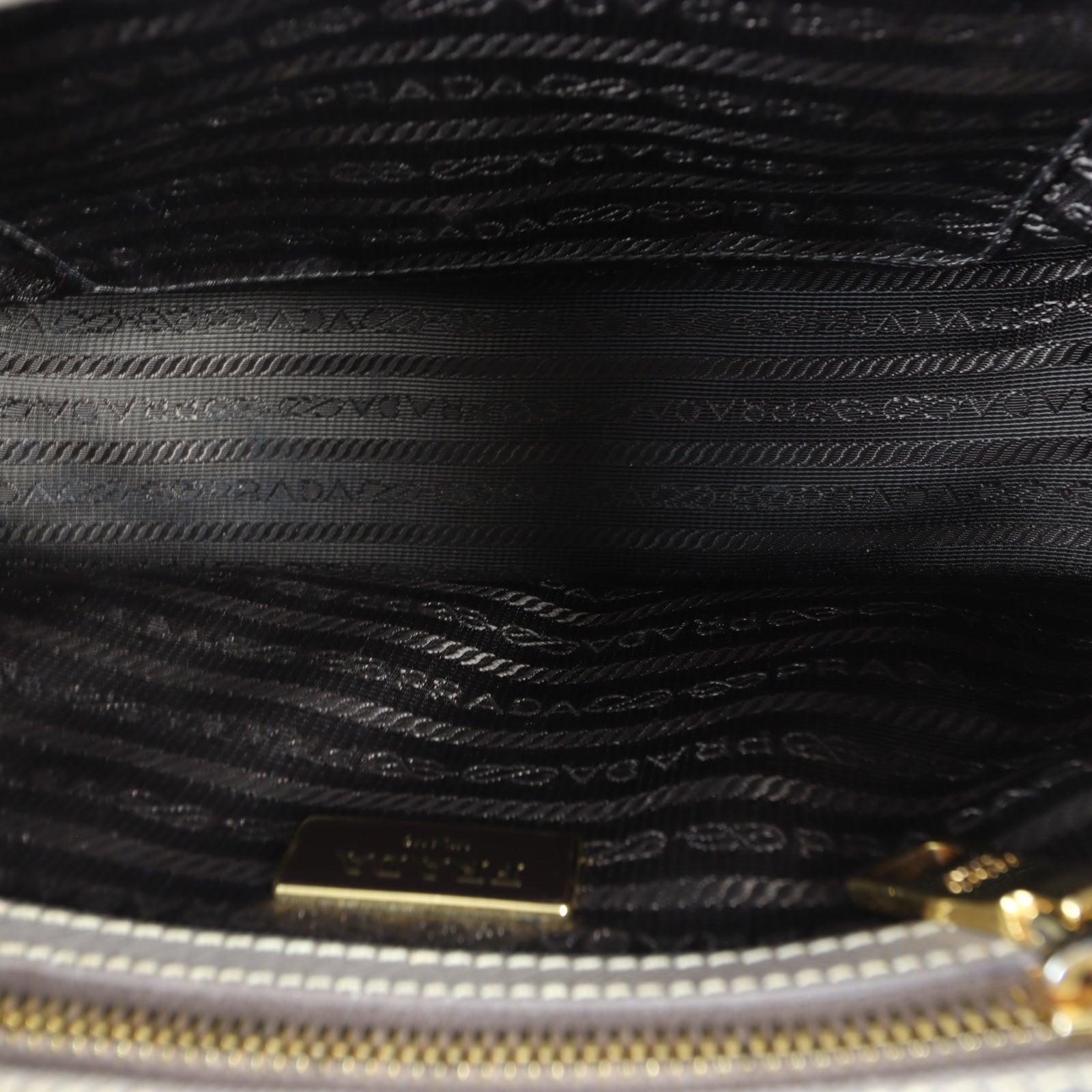 Prada Saffiano Lux Galleria Double Zip Tote Mini