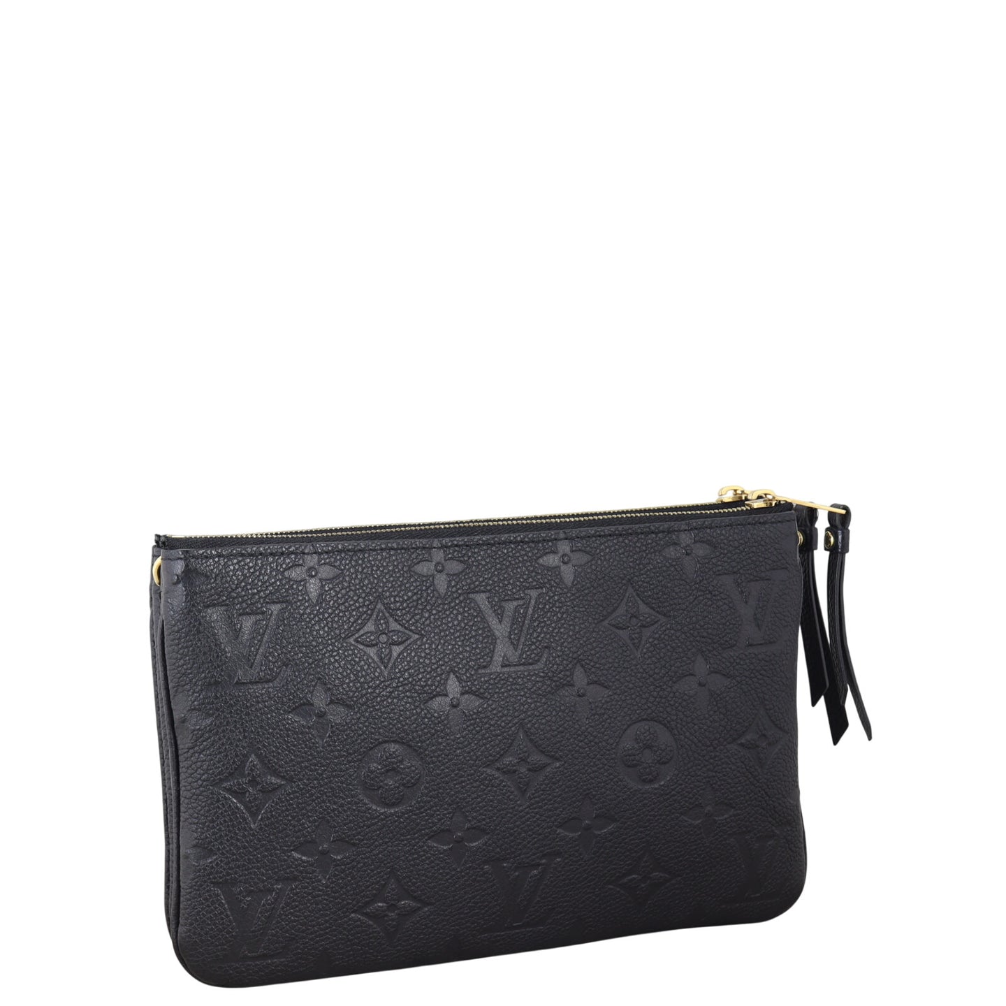 Louis Vuitton Double Zip Pochette Monogram Empreinte
