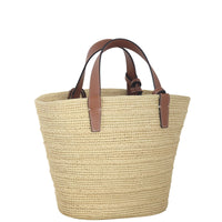 Celine Classic Panier Raffia Tote Teen