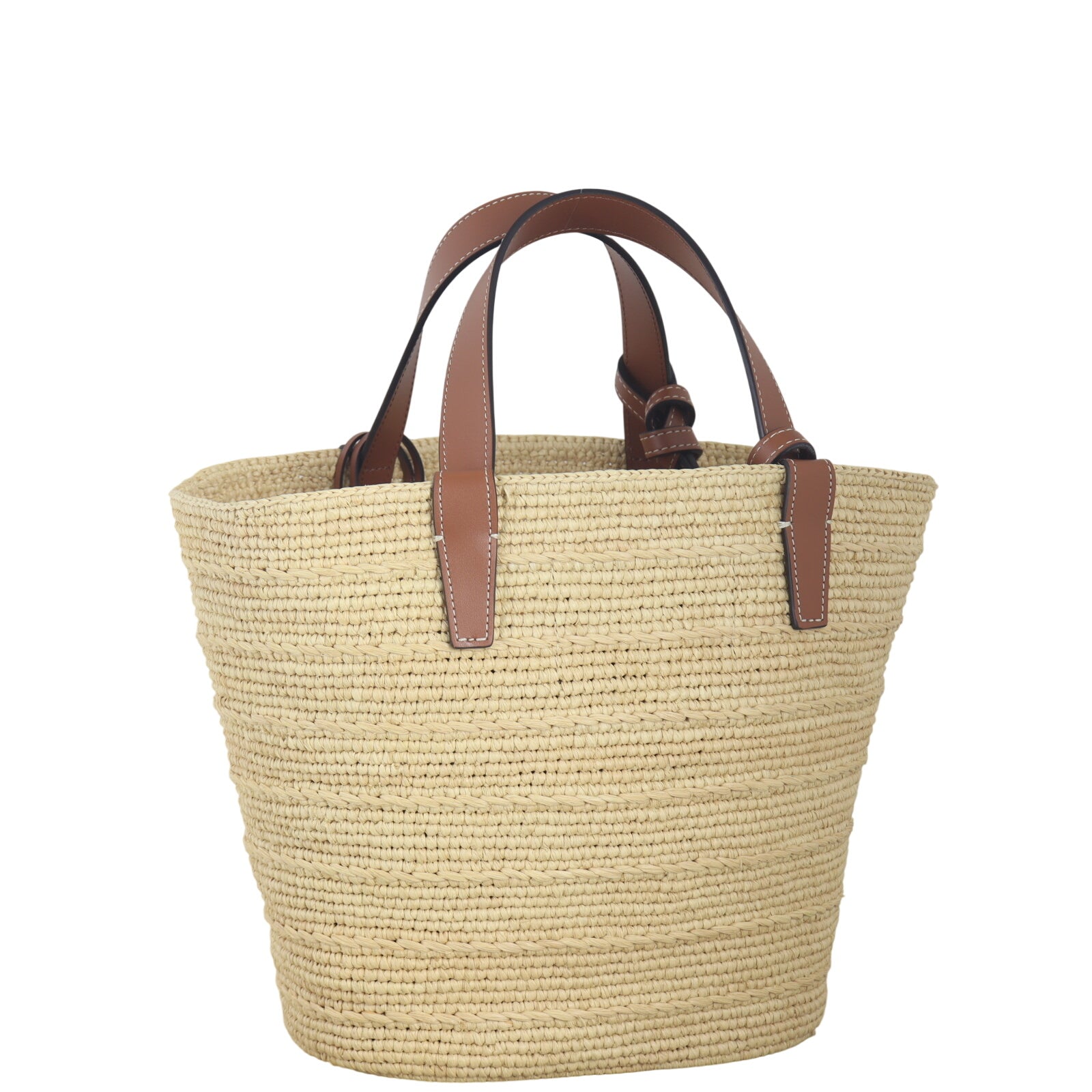 Celine Classic Panier Raffia Tote Teen