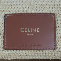 Celine Classic Panier Raffia Tote Teen