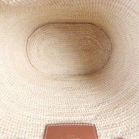 Celine Classic Panier Raffia Tote Teen