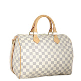 Louis Vuitton Speedy 30 Bandouliere Damier Azur
