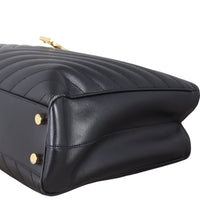 Saint Laurent Chevron Shopping Tote