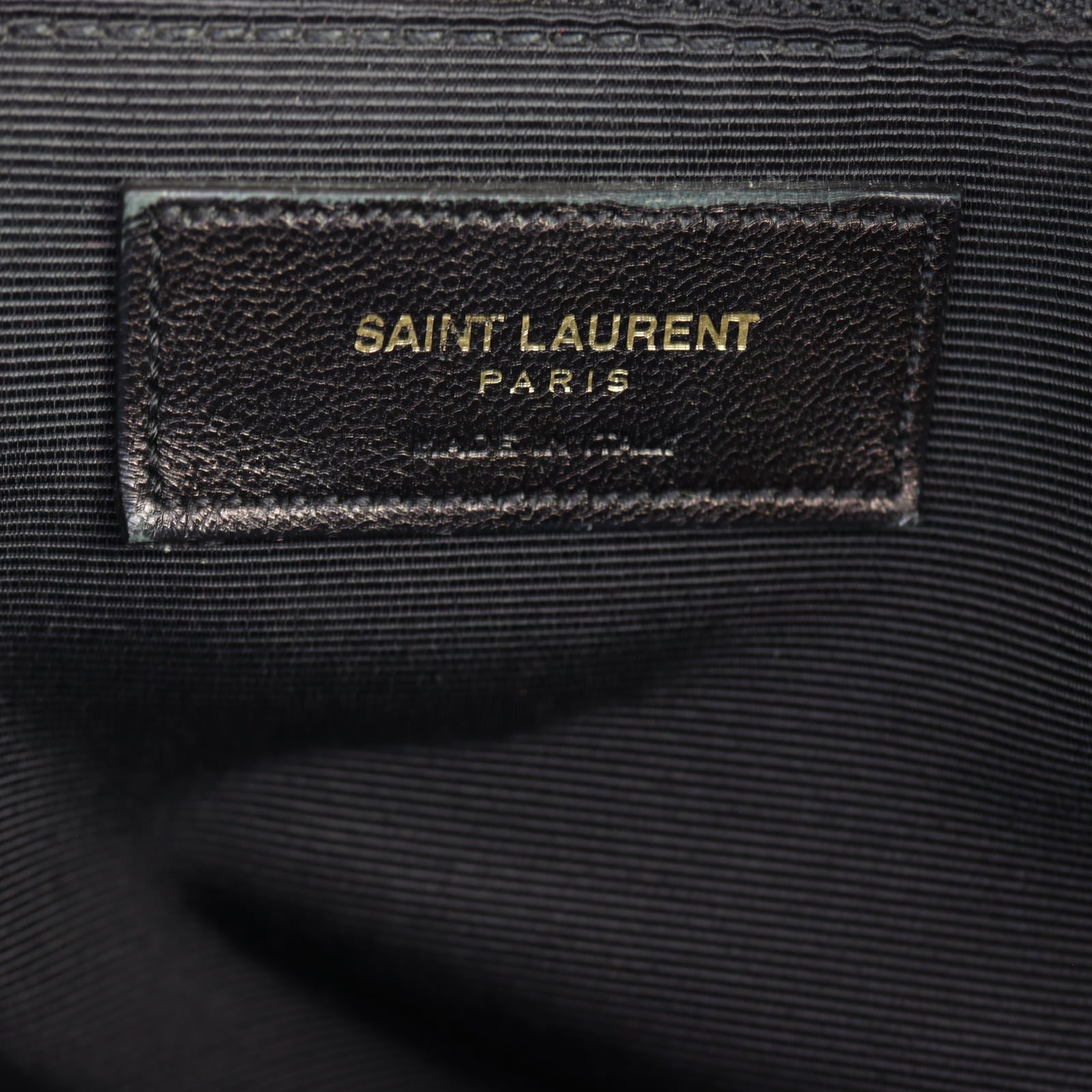 Saint Laurent Chevron Shopping Tote