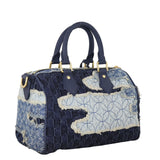 Louis Vuitton Speedy 25 Bandouliere Denim Patch