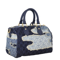 Louis Vuitton Speedy 25 Bandouliere Denim Patch