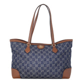Gucci GG Denim Ophidia Medium Tote