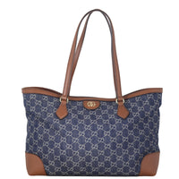 Gucci GG Denim Ophidia Medium Tote