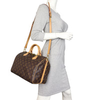 Louis Vuitton Speedy 30 Bandouliere Monogram