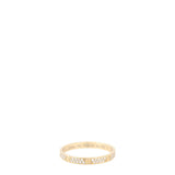 Cartier Love Diamond Paved 18k Yellow Gold Ring Mini