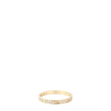 Cartier Love Diamond Paved 18k Yellow Gold Ring Mini