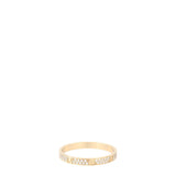 Cartier Love Diamond Paved 18k Yellow Gold Ring Mini