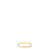 Cartier Love Diamond Paved 18k Yellow Gold Ring Mini