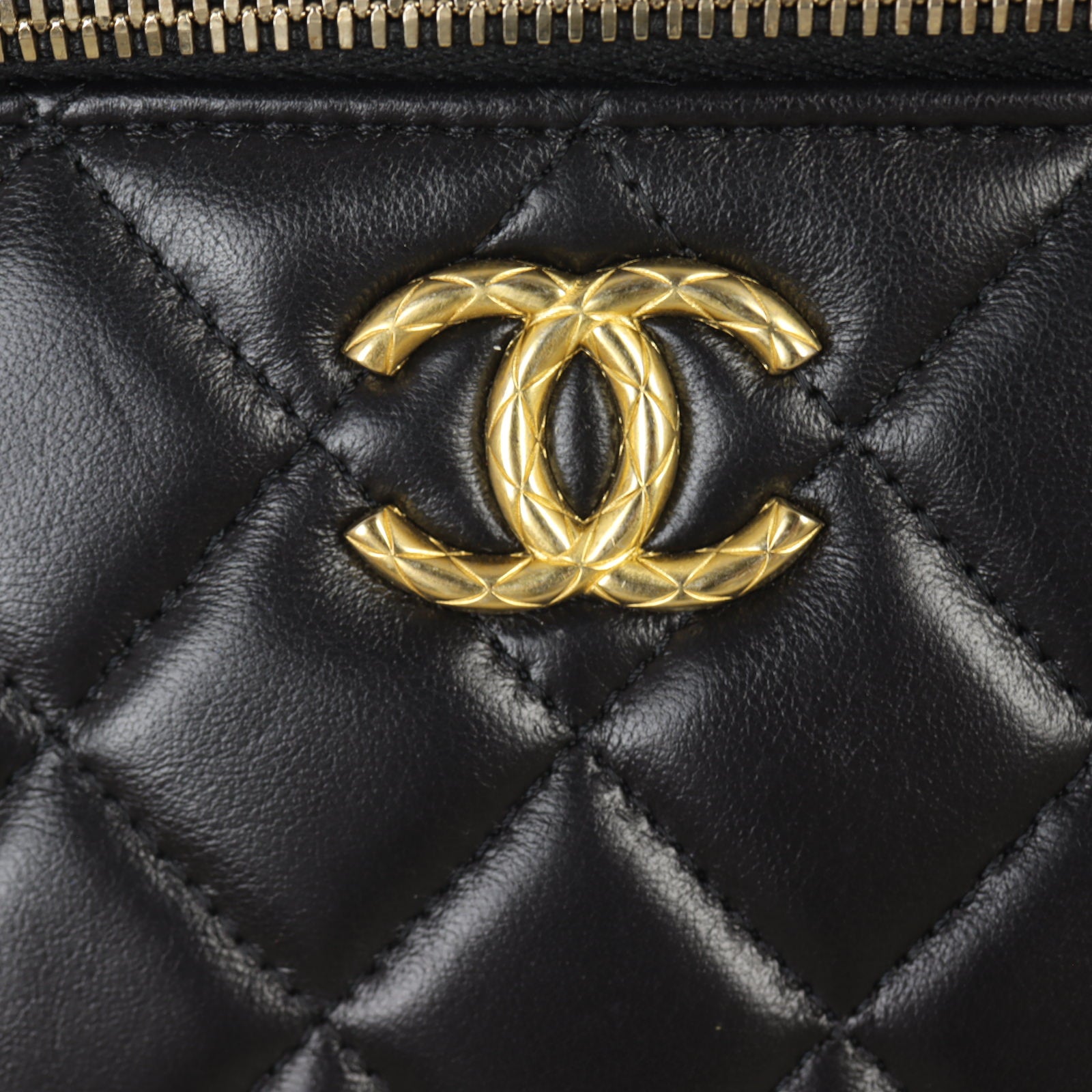 Chanel Pillow Crush Vanity Case with Chain