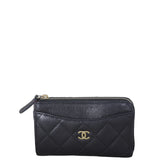 Chanel Classic Zip Card Holder