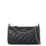 Chanel CC Zip Clutch on Chain