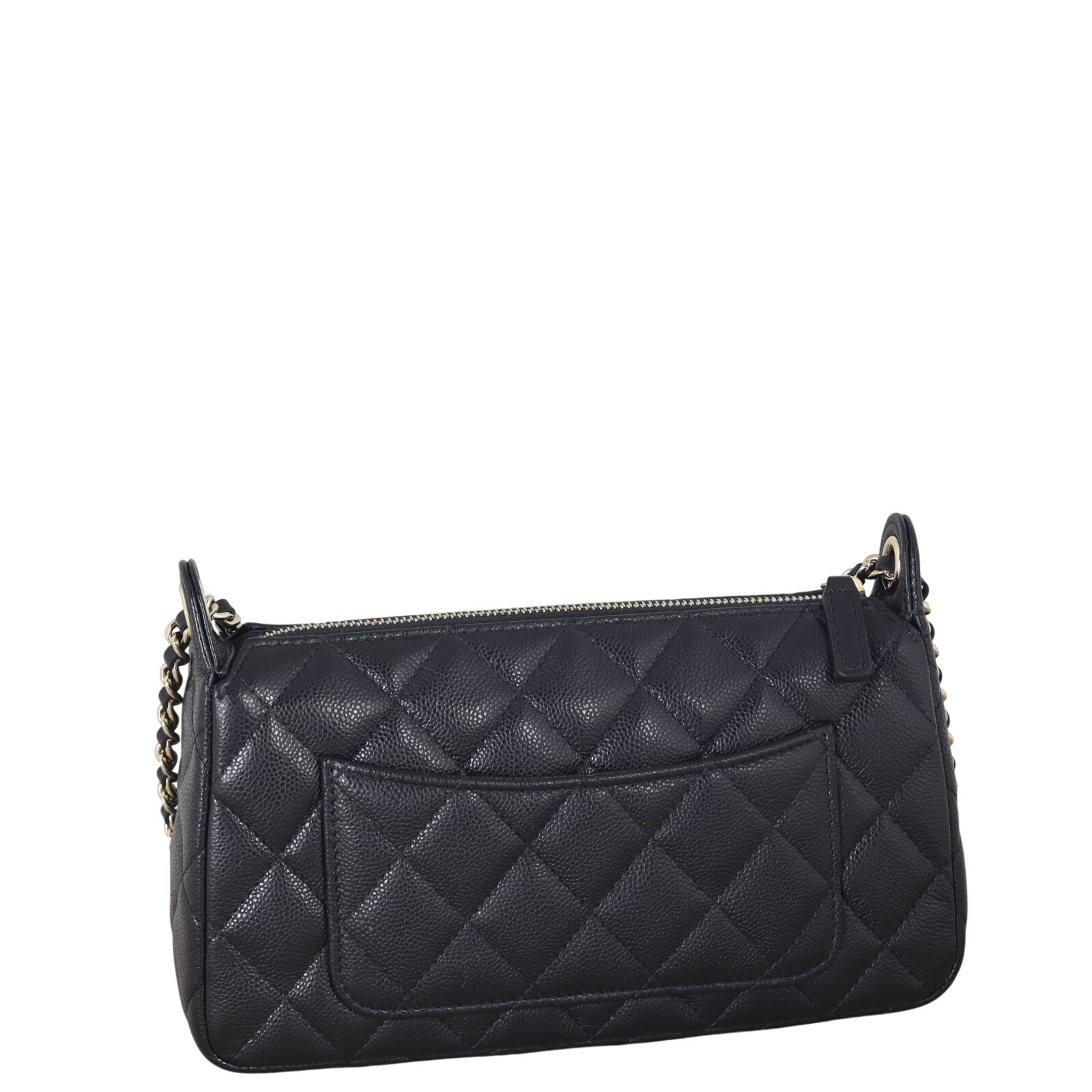Chanel CC Zip Clutch on Chain