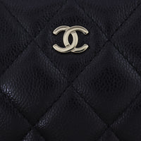 Chanel CC Zip Clutch on Chain