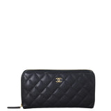 Chanel Classic Long Zipped Wallet